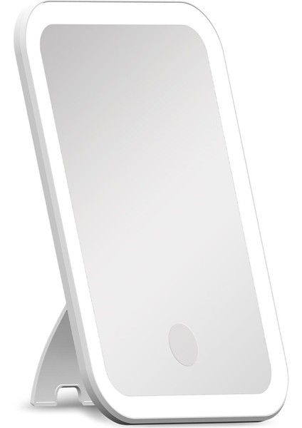 PBS510 Şarjlı LED Işıklı Makyaj Aynası Beyaz