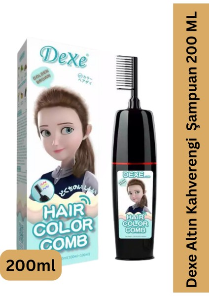 Şampuan Saç Boyası Altın Kahverengi 200ML