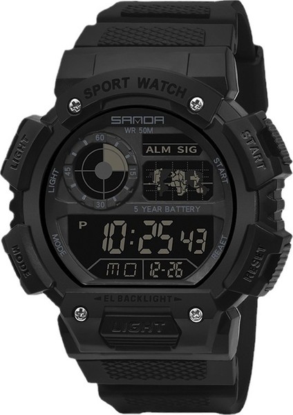 Okula Dönüş Sezonu Çocuk Saati Su Geçirmez Işıklı Moda Spor Ilkokul Çocuğu Saati Işıklı Saat (Yurt Dışından)