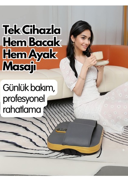 Shiatsu Ayak Masaj Aleti – Isıtmalı & Hava Sıkıştırmalı indirimleri