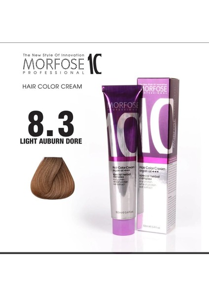 Yeni Morfose 100ML 8,3 Açık Kumral Dore