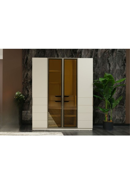 Lena 4 Kapılı Gardırop