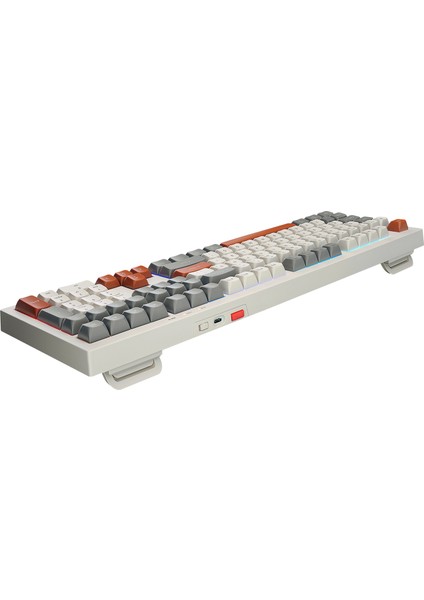 Km-78 Rena Krem/gri/kahve Kablosuz 2.4 + Bt Rgb Aydınlatmalı Sessiz Q Su Sıçramasına Dayanıklı Klavye + Mouse Set indirimleri