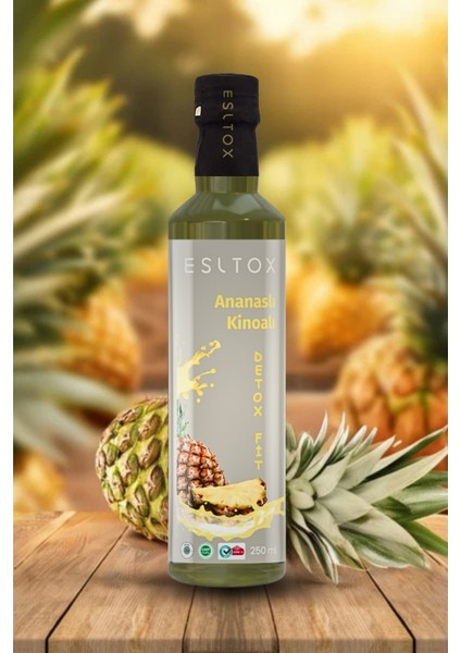 , Ananas Detoks Sirkesi – Metabolizma Hızlandırıcı, Ödem Attırıcı ve Kilo Vermeye Yardımcı Doğal 250 ml indirimleri