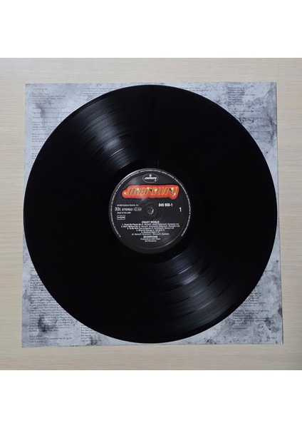 Scorpions - Crazy World - 1990 - Dönem Baskı Plak - Longplay - Lp modelleri