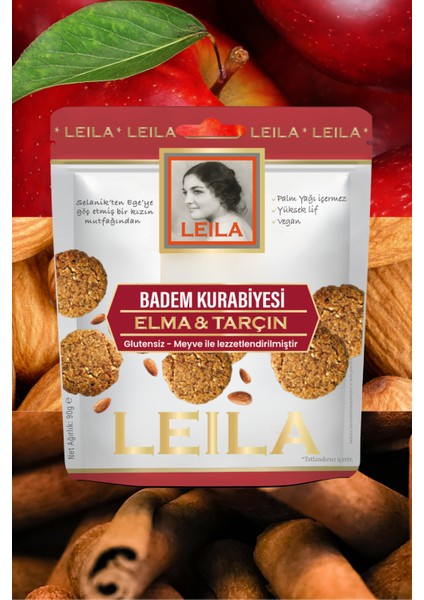 Elma Tarçın Badem Kurabiyesi 90 gr fırsatları