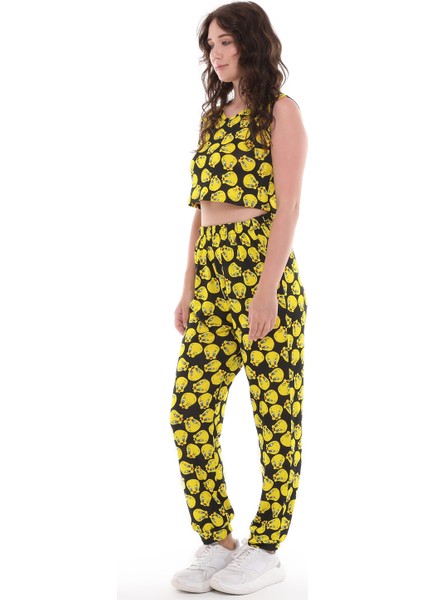 Kadın Çizgi Film Karakterli Alt Üst Takım fırsatları