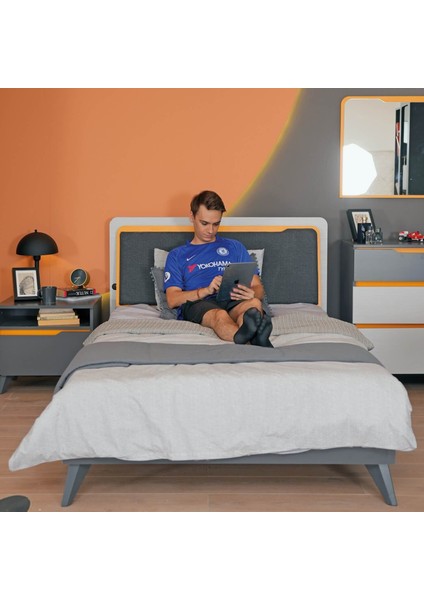 Verona Genç Odası Tek Kişilik Karyola 100X200 cm fırsatları