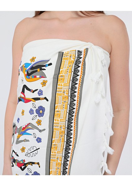 Desenli Havlu Peştemal, Plaj Havlusu, Banyo Havlusu