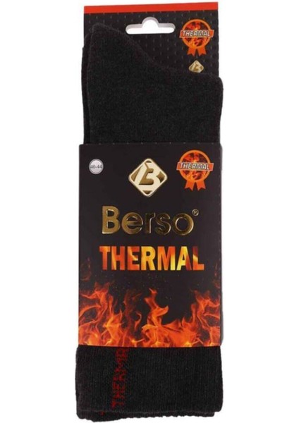 Erkek Füme Berso Termal Çorap 16010