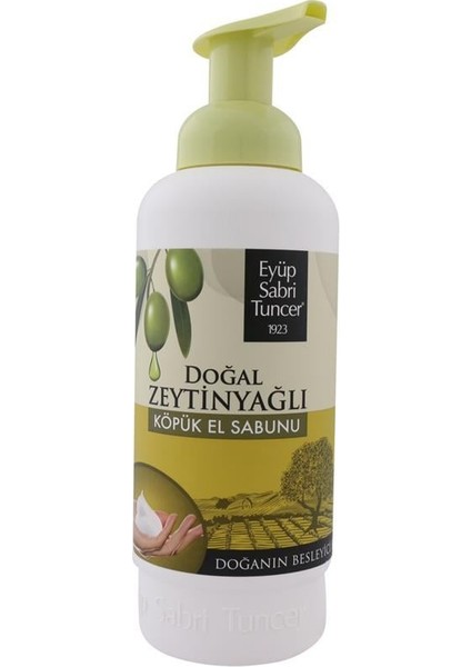 500ML Köpük Zeytinyağlı Sabun Pet Şişe