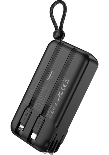 Power Trek Pd 10000MAH Powerbank (Us/eu/uk Fişli) - Siyah fiyatları