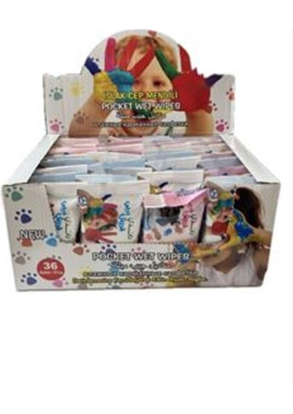 Baby Islak Mendil Kutuda 36 Paket (Mendil 12LI) Baby Fresh