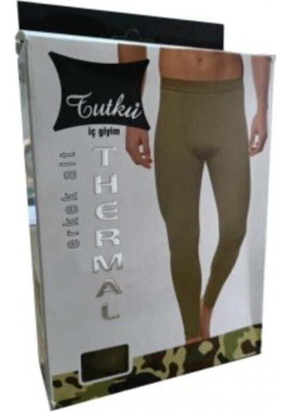 Erkek Haki Yeşil Termal Tayt 3'lü Paket fiyatları