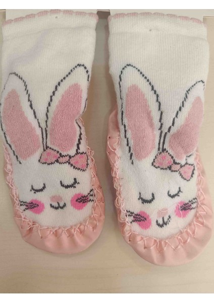 Bebek Deri Tabanlı Çarık Corap