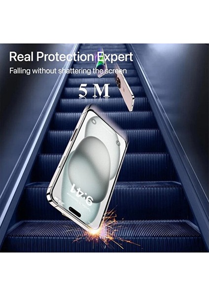 iPhone 17 Pro Uyumlu Antistatic Tam Kapatan Tamperli Cam Ekran Koruyucu Kırılmaz Cam fırsatları