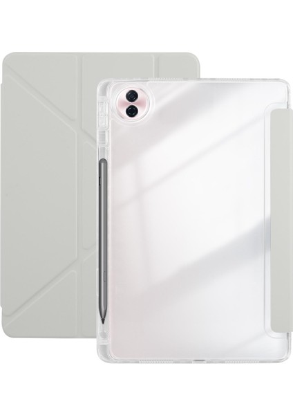 Honor Pad 10 12.1 Için 3 Katlı Pu Kılıf (Yurt Dışından)