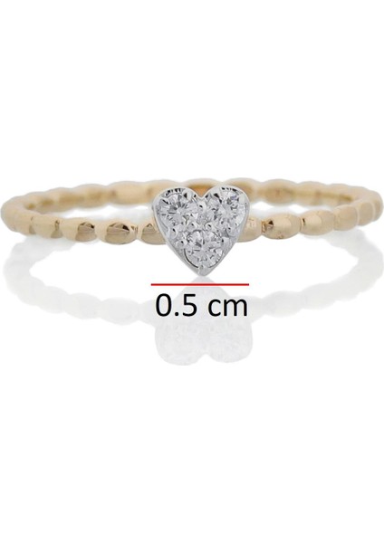 Pırlanta Kalp Yüzük indirimleri