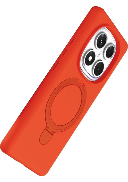 Zengezur Newface Xiaomi Redmi Note 14 Pro 5g Regal Magsafe Standlı Kapak - Turuncu fırsatları