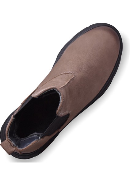 Bülent Saraç 201 Deri Erkek Bot Ayakkabı Nubuk Içi Kürklü fırsatları