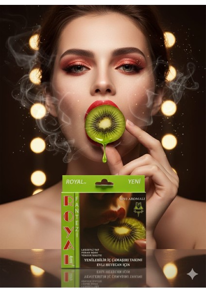 Kivi Aromalı Yenilebilir Iç Çamaşırı Takımı