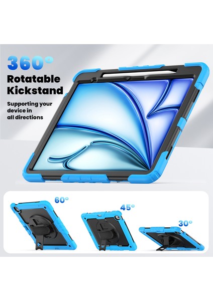 iPad Air 13 2024 Için Silikon Hibrit Pc Tablet Kılıfı (Yurt Dışından) indirimleri