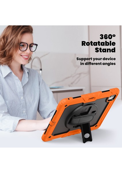 iPad Pro 13 2024 Için Silikon Hibrit Pc Tablet Kılıfı (Yurt Dışından) fırsatları