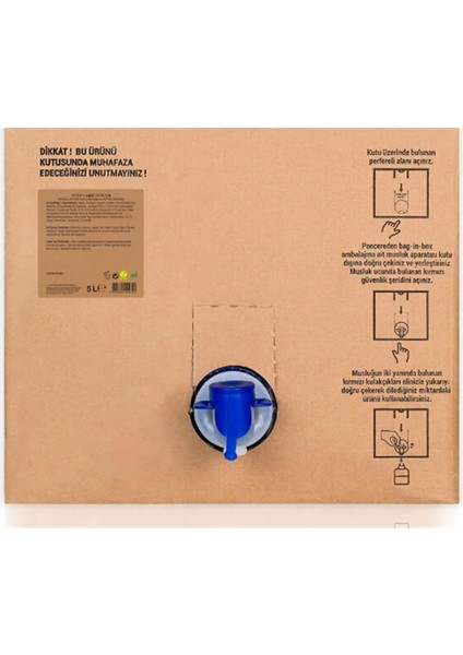 Zeytinyağlı Köpük Sabun Okyanus 5lt Bag In Box Endüstriyel