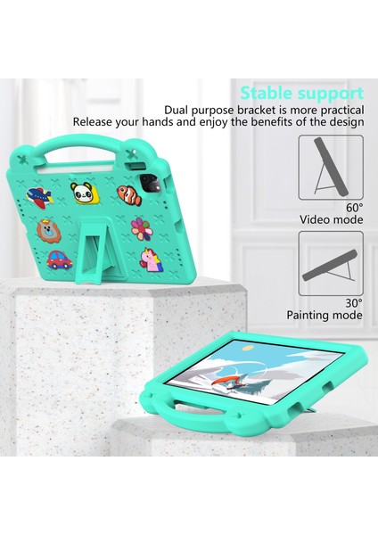 iPad Pro 11 2024 Için Eva Darbeye Dayanıklı Tablet Kılıfı (Yurt Dışından) modelleri