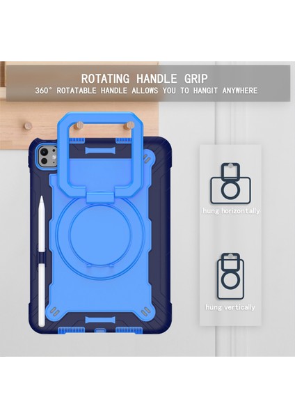 iPad Pro 11 2024 Için Silikon Hibrit Pc Kılıfı (Yurt Dışından) fiyatları