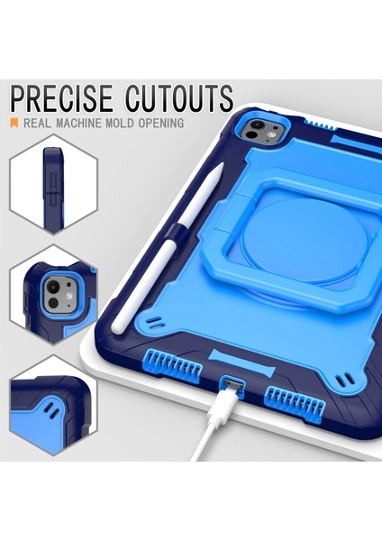 iPad Pro 11 2024 Için Silikon Hibrit Pc Kılıfı (Yurt Dışından) fırsatları