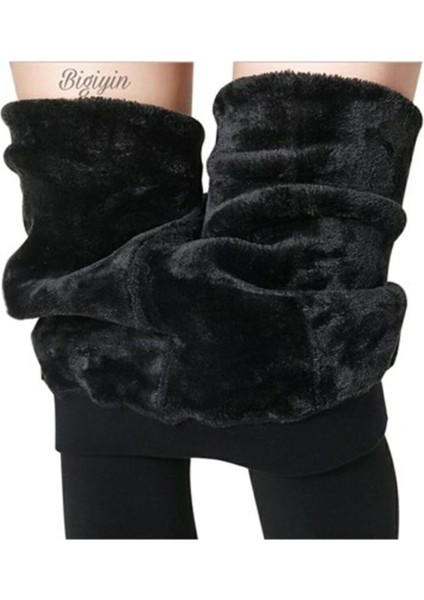 Larosa Termal Peluş Tayt Siyah