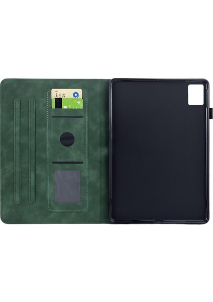 Lenovo Xiaoxin Pad 11 2025 Için Kabartmalı Deri Kılıf (Yurt Dışından) fırsatları