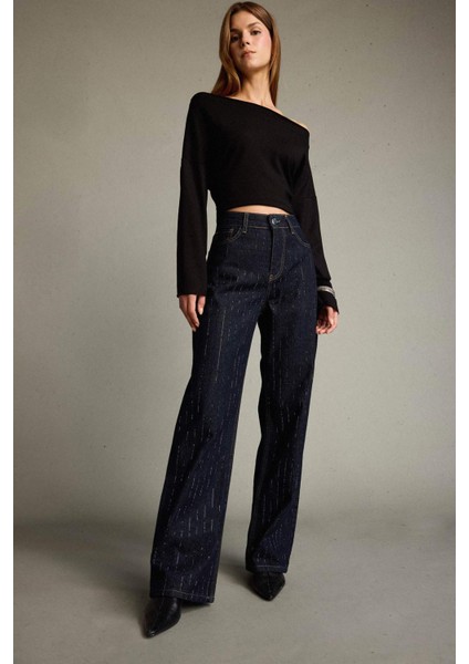 Relax Fit Düz Paça Jean Pantolon G3204AX25AU