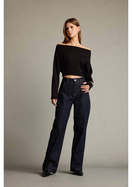 Relax Fit Düz Paça Jean Pantolon G3204AX25AU fiyatları