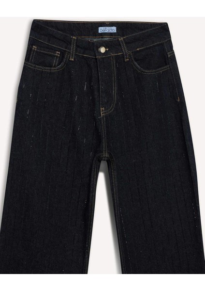 Relax Fit Düz Paça Jean Pantolon G3204AX25AU