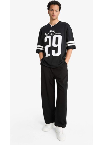 Barrel Fit Geniş Düz Paça Cepli Pantolon F7975AX25AU modelleri