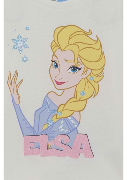 Kız Bebek Frozen Bisiklet Yaka Uzun Kollu Tişört F4975A525AU fırsatları