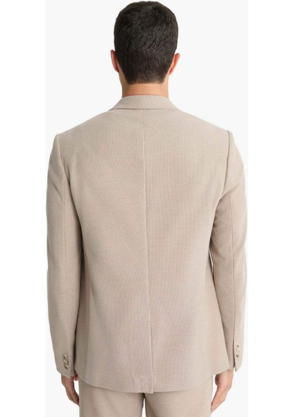 Modern Fit Düğmeli Cepli Blazer Ceket F2347AX25AU