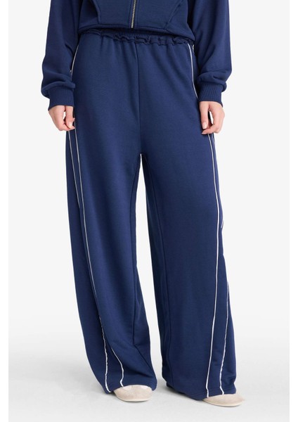 Coool Beli Lastikli Wide Leg Eşofman Altı F9618AX25AU fırsatları