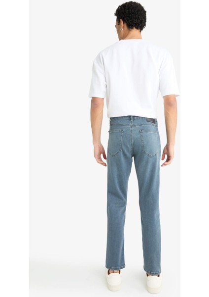 Pedro Slim Fit Dar Kalıp Normal Bel Dar Paça Jean Pantolon F2926AX25AU