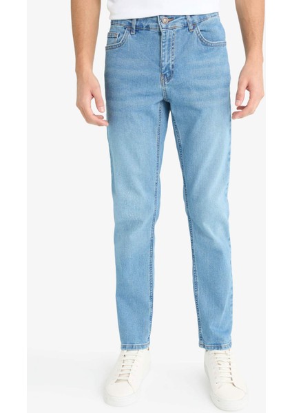 Pedro Slim Fit Dar Paça Jean Pantolon F2971AX25AU fırsatları