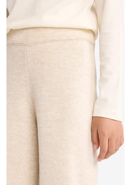 Kız Çocuk Beli Lastikli Wide Leg Pantolon F4124A825WN indirimleri