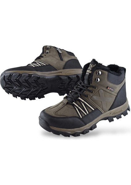 K8 Tam Ortopedik Outdoor Kışlık Erkek Bot Ayakkabı Kaymaz Taban