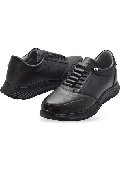 2046 Tam Ortopedik Taban Hakiki Deri Erkek Ayakkabı Günlük Erkek Deri Ayakkabı Hafif Poli Taban