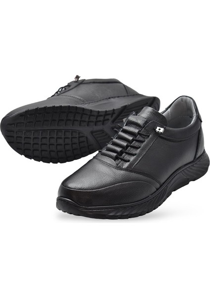 2046 Tam Ortopedik Taban Hakiki Deri Erkek Ayakkabı Günlük Erkek Deri Ayakkabı Hafif Poli Taban