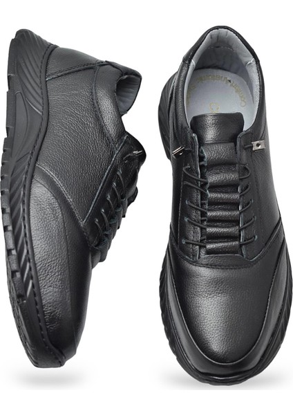 2046 Tam Ortopedik Taban Hakiki Deri Erkek Ayakkabı Günlük Erkek Deri Ayakkabı Hafif Poli Taban