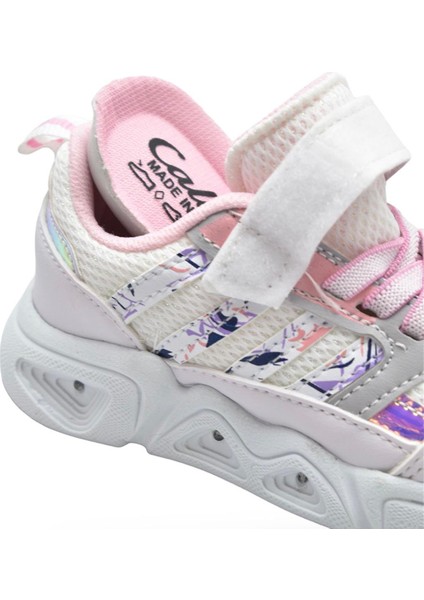 225SK Tam Ortopedik Taban Çocuk Spor Ayakkabı Işıklı Bebe Spor Ayakkabı