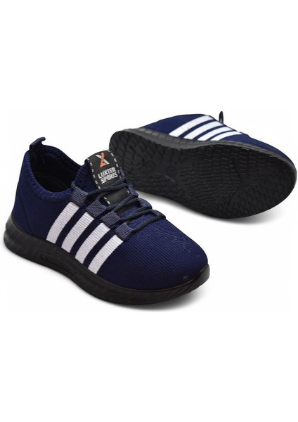 1224 Ortopedik Taban Çocuk Spor Ayakkabı Unisex Çocuk Spor Ayakkabı Süs Bağcıklı