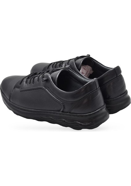 400P Tam Ortopedik Taban Deri Erkek Ayakkabı Günlük Erkek Deri Ayakkabı Hafif Poli Taban